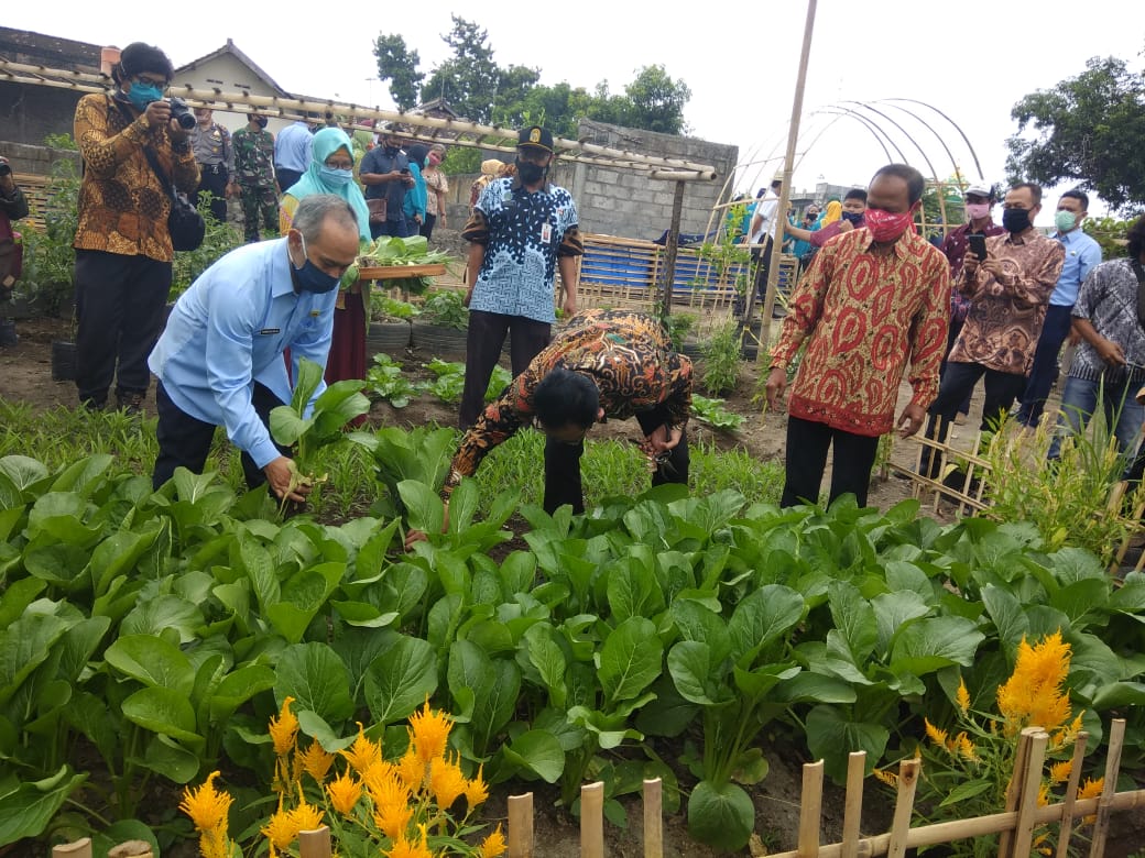 Lonceng Kampung Sayur di Kelurahan Karangwaru