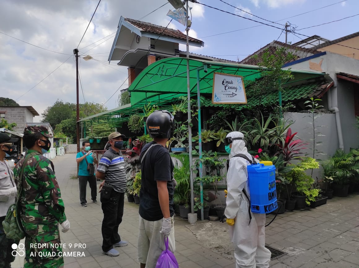 Bersama   Badan Penanggulangan Bencana Daerah  Kota Yogyakarta Pencegahan  Virus  Covid-19